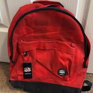 Small Red Backpack - Canada